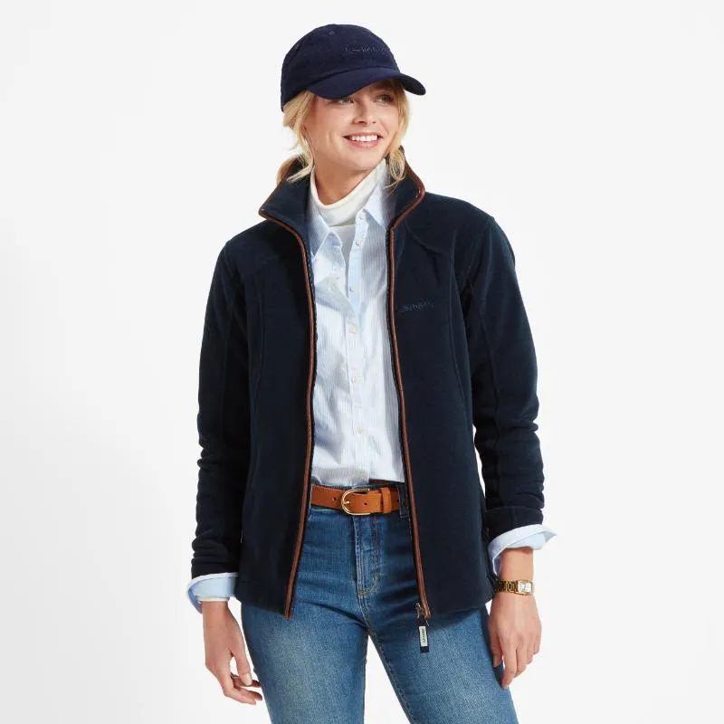 Schoffel Burley Ladies Fleece Jacket - Navy