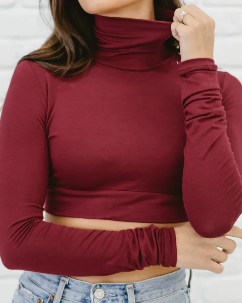 Seasonal Turtleneck Long Sleeve Colors