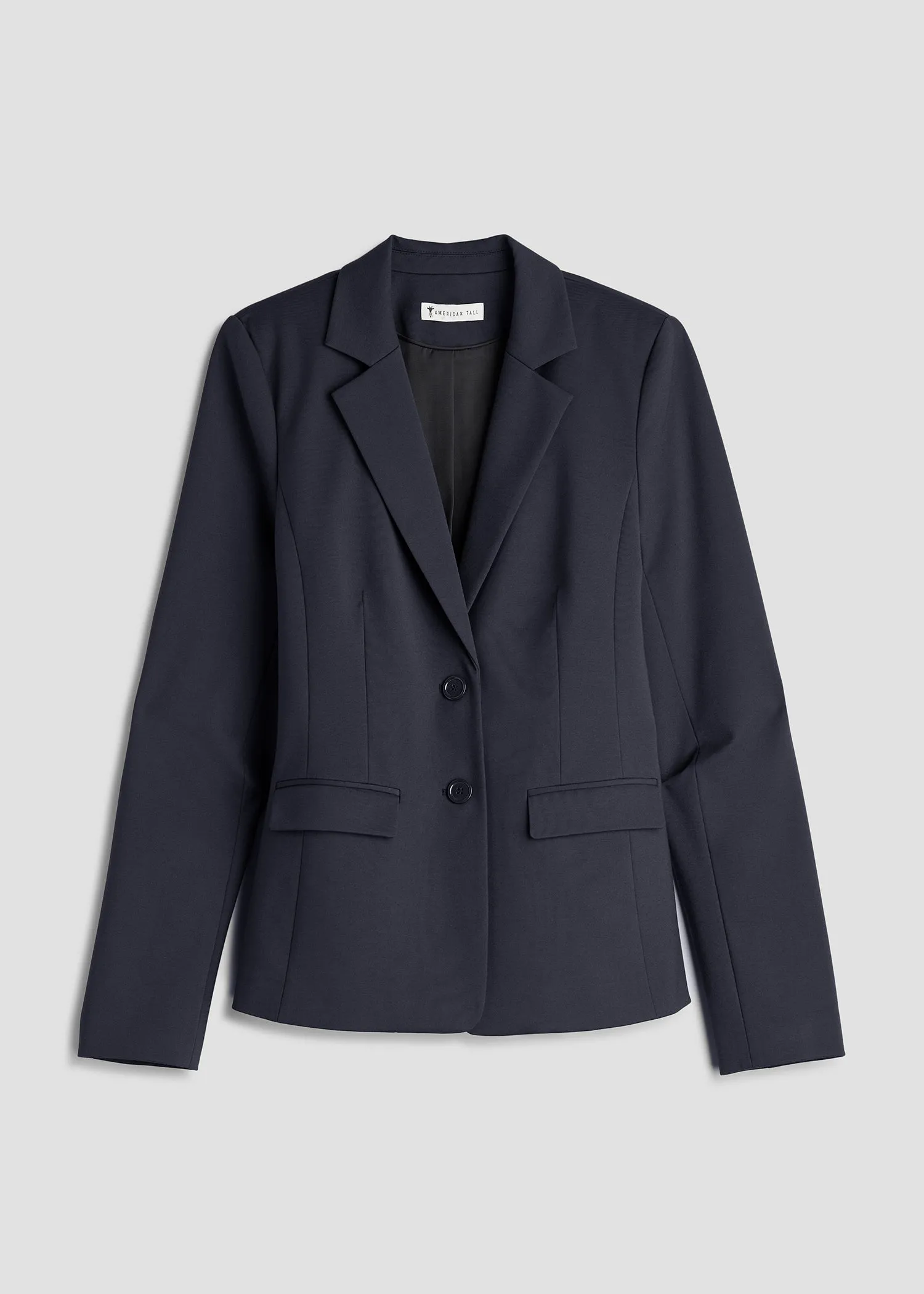 SLIM-FIT Two Button Blazer for Tall Women in Navy