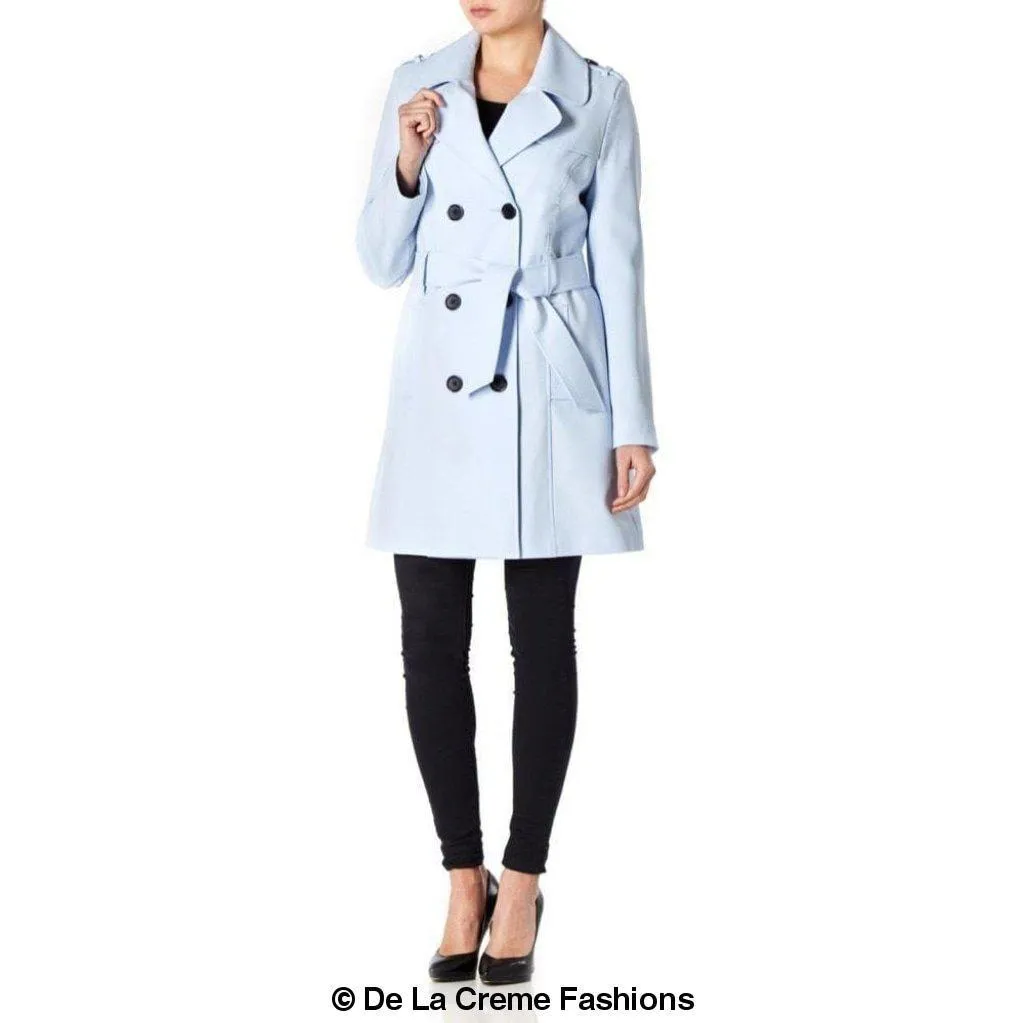 Spring/Summer Military Double Breasted Trench Coat (9049-SP)