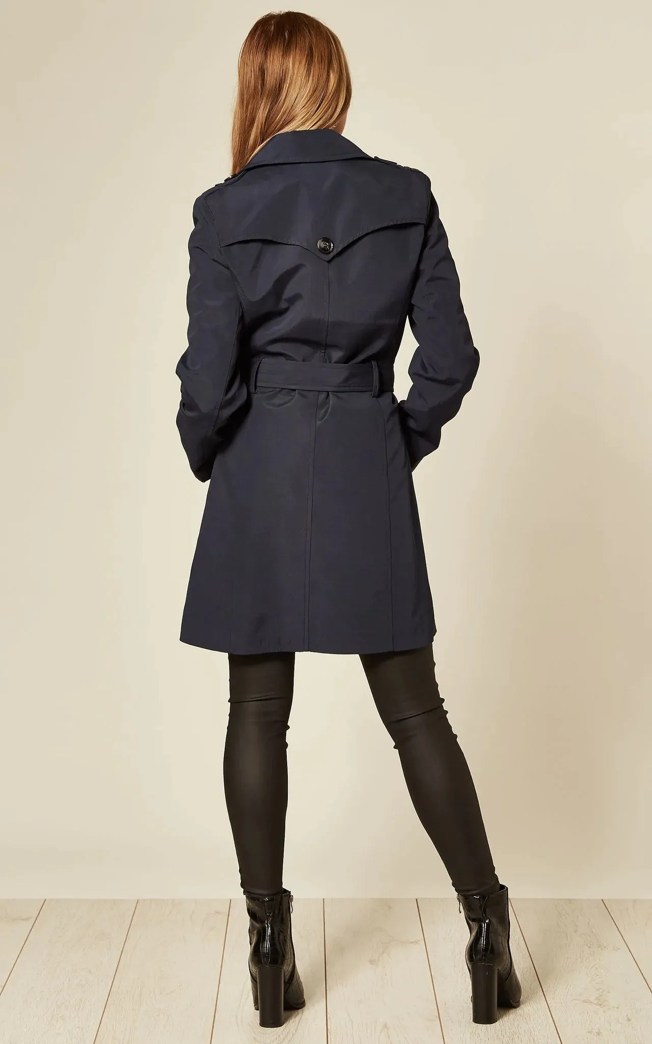 Spring/Summer Military Double Breasted Trench Coat (9049-SP)