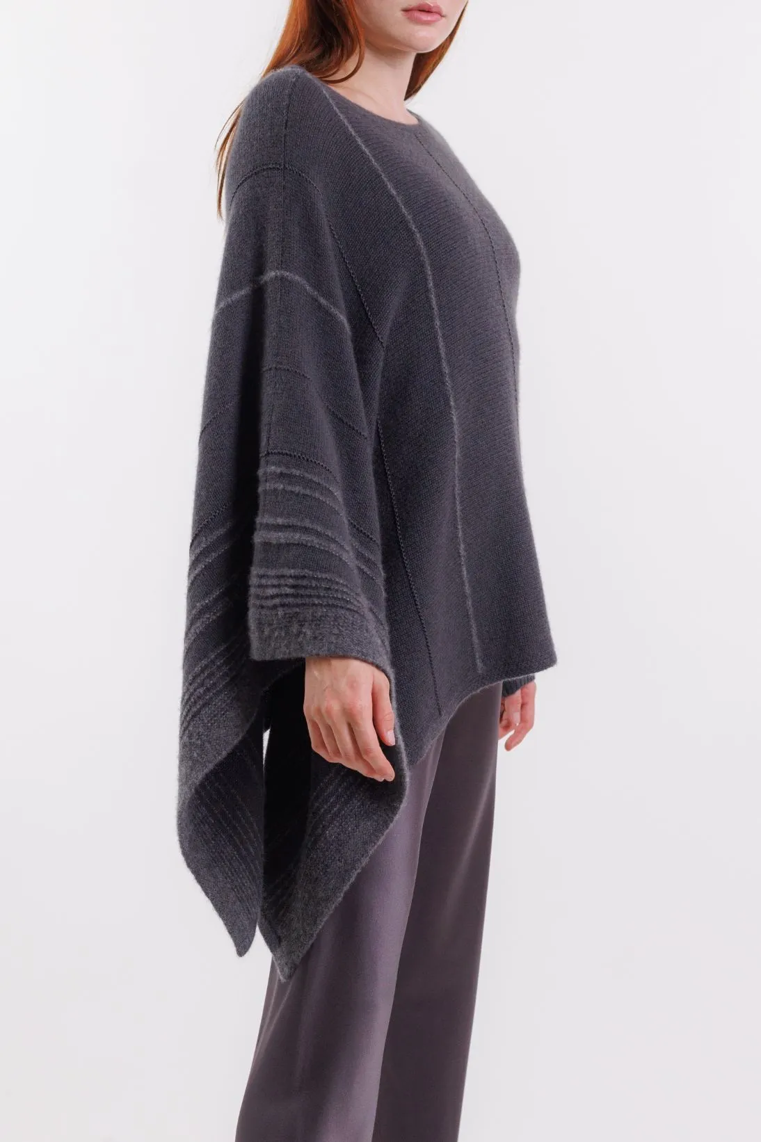 SUSTAINABLE ASYMMETRIC PONCHO