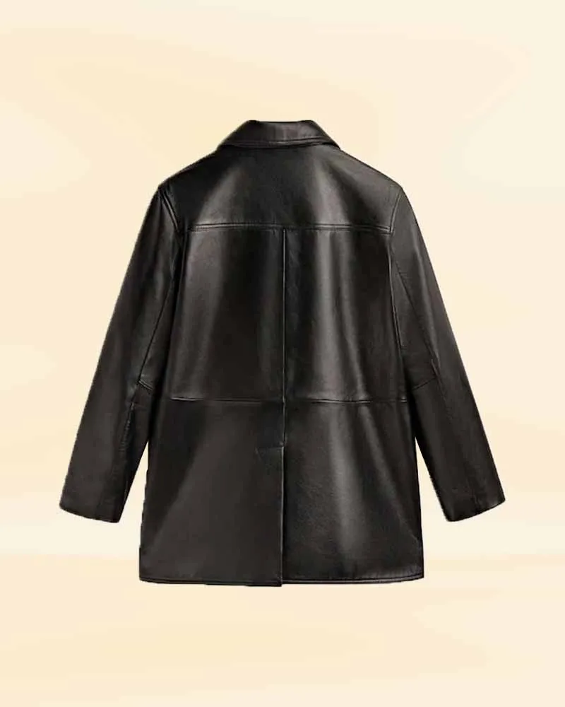 The Modern Maverick Nappa Leather Blazer