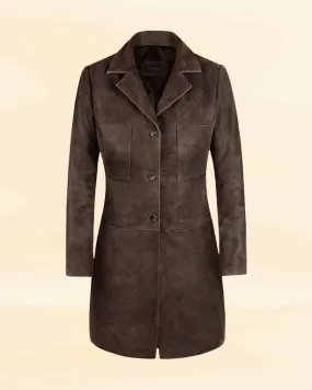 The Timeless Trencher Leather Coat