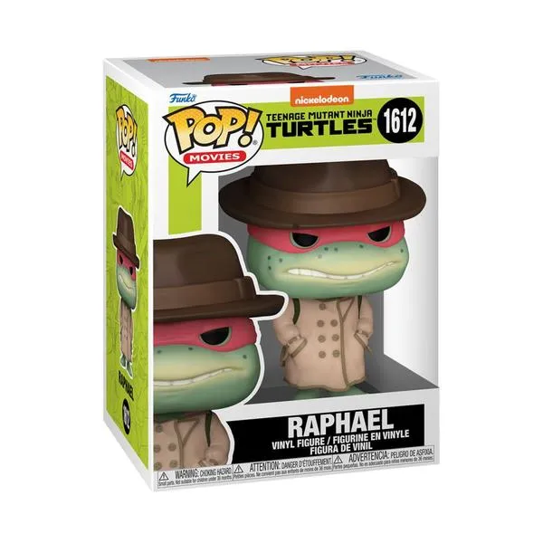 TMNT (1990) - Raphael w/Coat & Hat Pop!