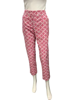 Trina Turk Womens Straight Leg Pant Printed Pattern Size: 4 W/Tags