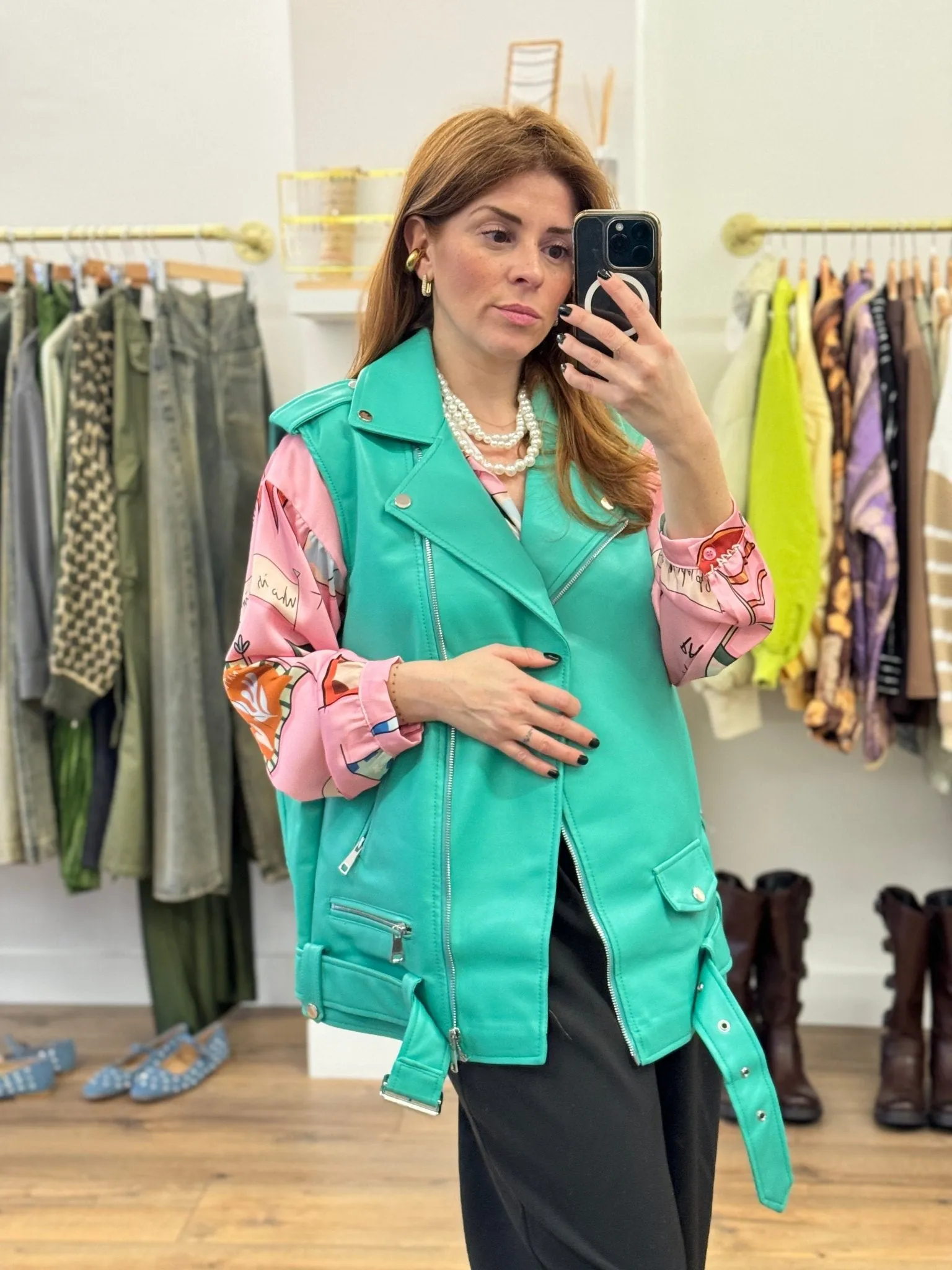 Veste Karl turquoise