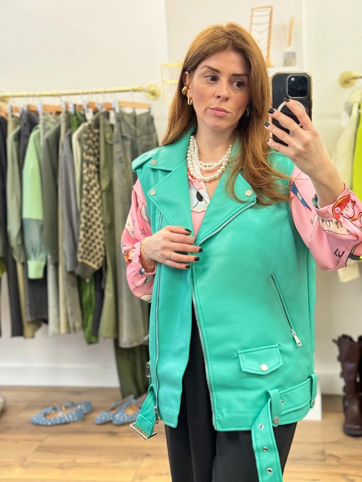 Veste Karl turquoise