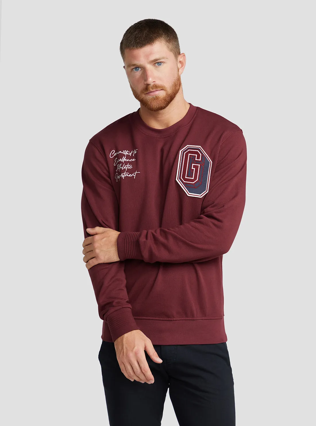 Vino Yustin Logo Embroidered Jumper