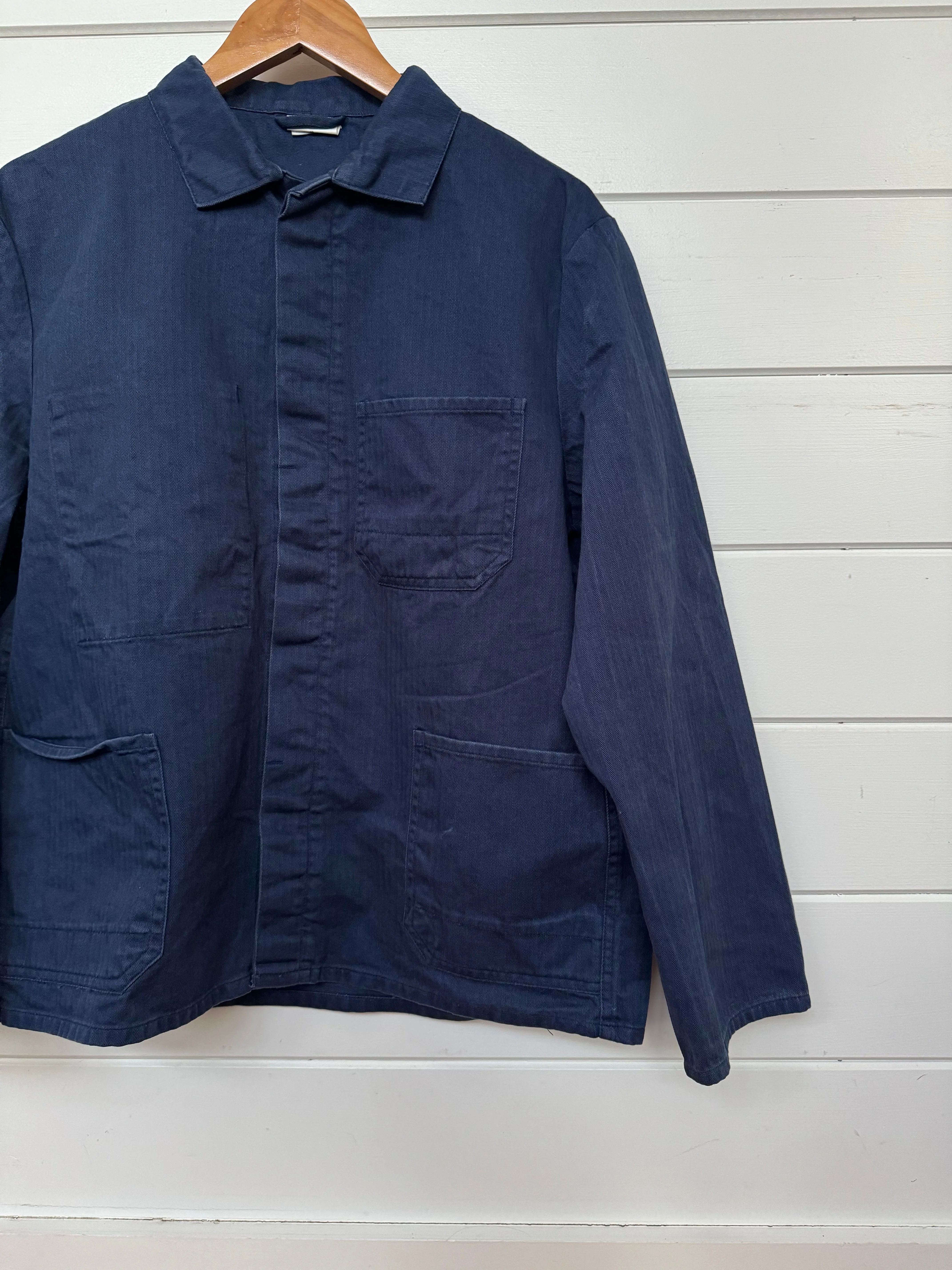 Vintage Chore Coat - Ripstop Navy