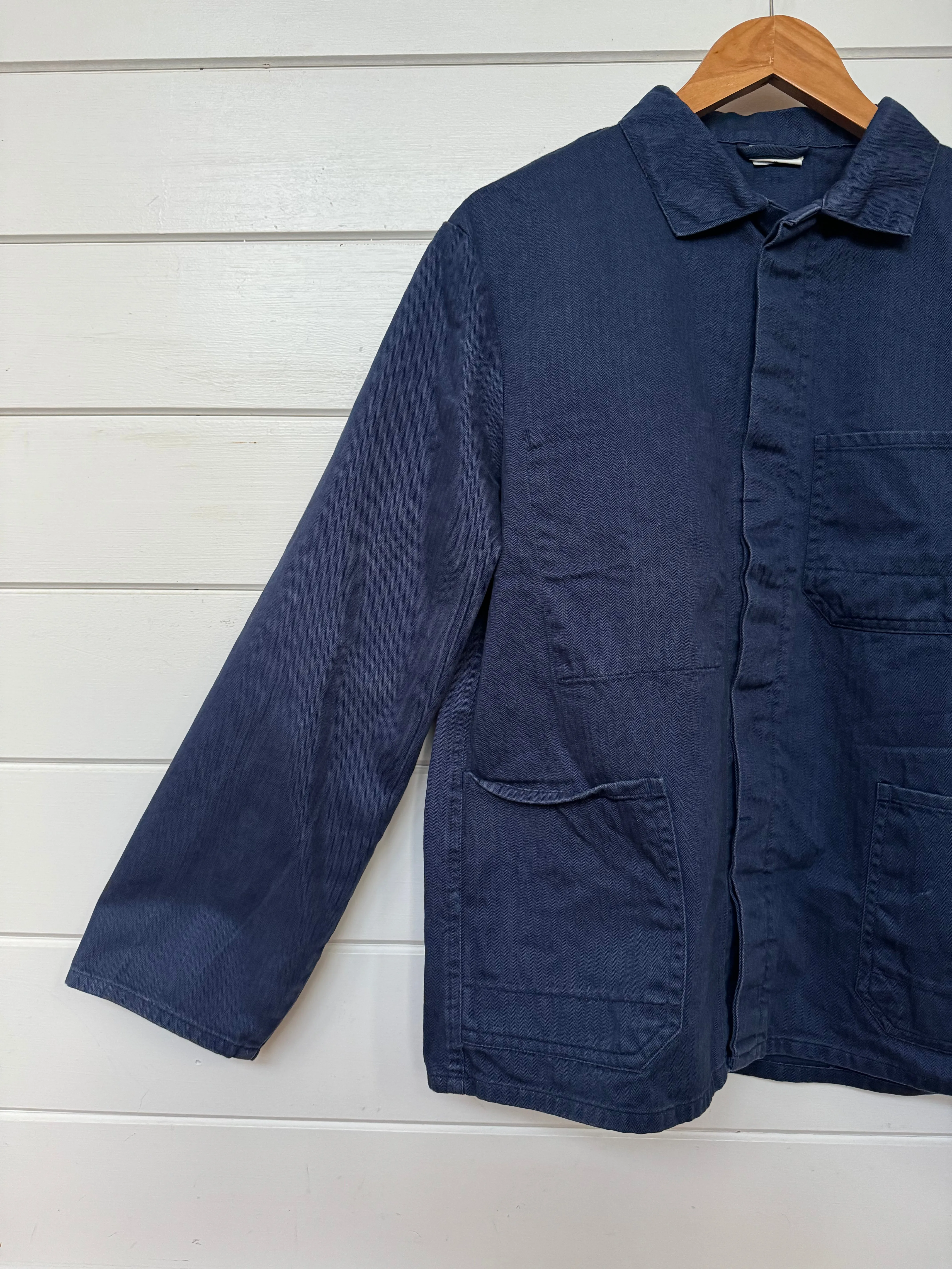 Vintage Chore Coat - Ripstop Navy