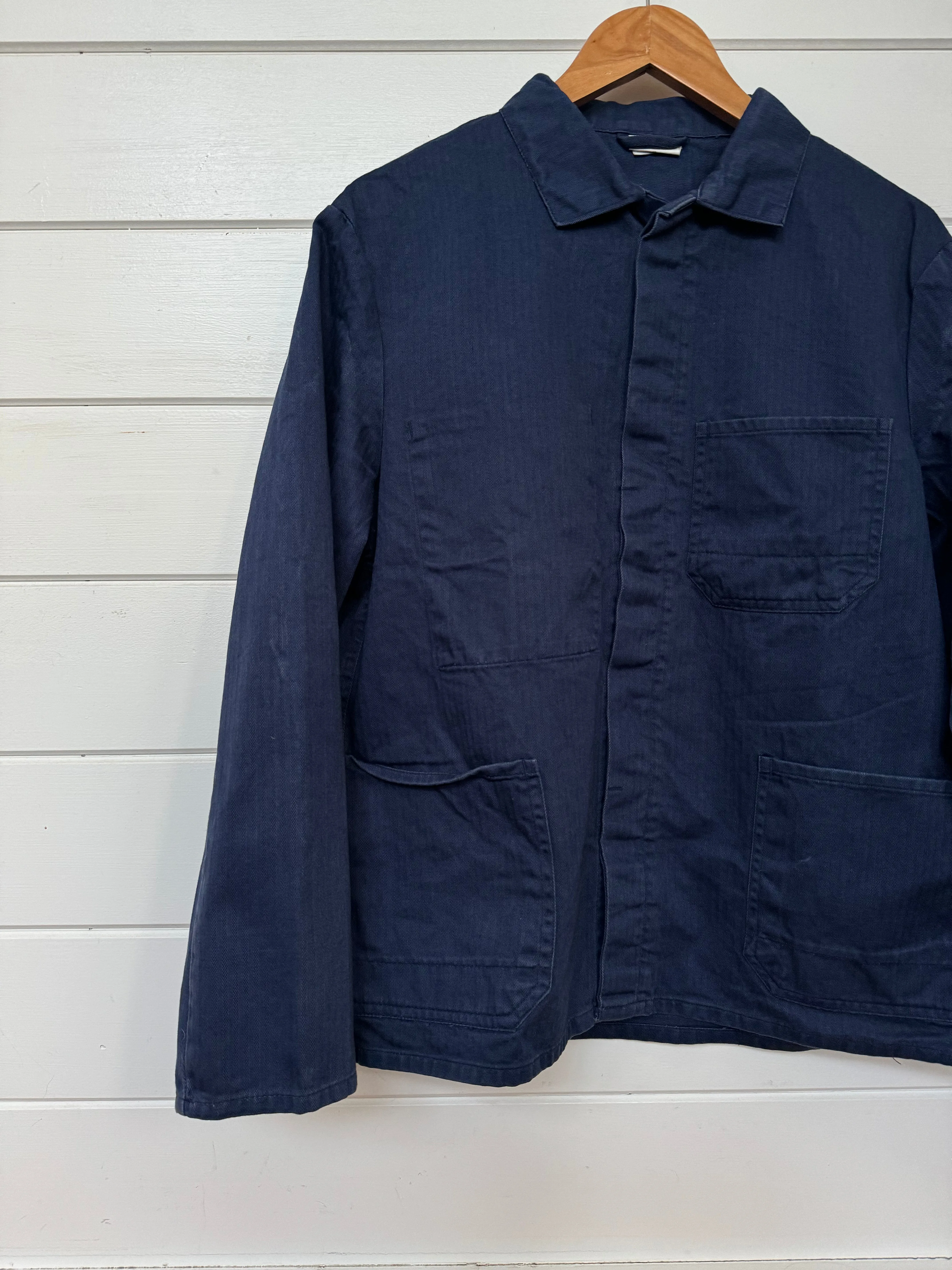 Vintage Chore Coat - Ripstop Navy