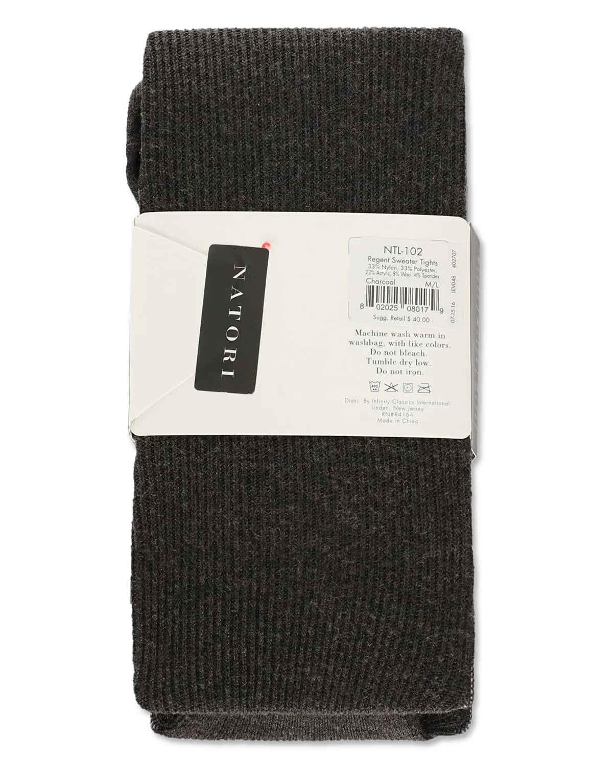 Women's 2 Pair Pack Natori Regent Rib Knit Sweater Tights