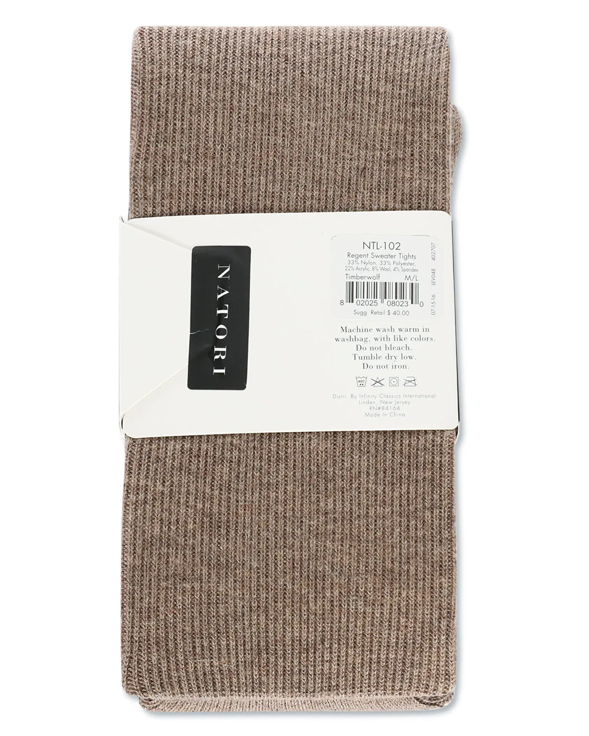 Women's 2 Pair Pack Natori Regent Rib Knit Sweater Tights